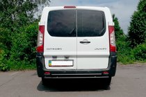 Citroen Jumpy 2007–2017 Bakre båge Double Black (rostfritt stål) foto 3