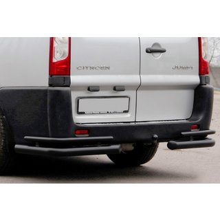 Bakre hörnbågar AK-003-Double Black (2 st, rostfritt) Peugeot Expert 2007–2016 foto 1