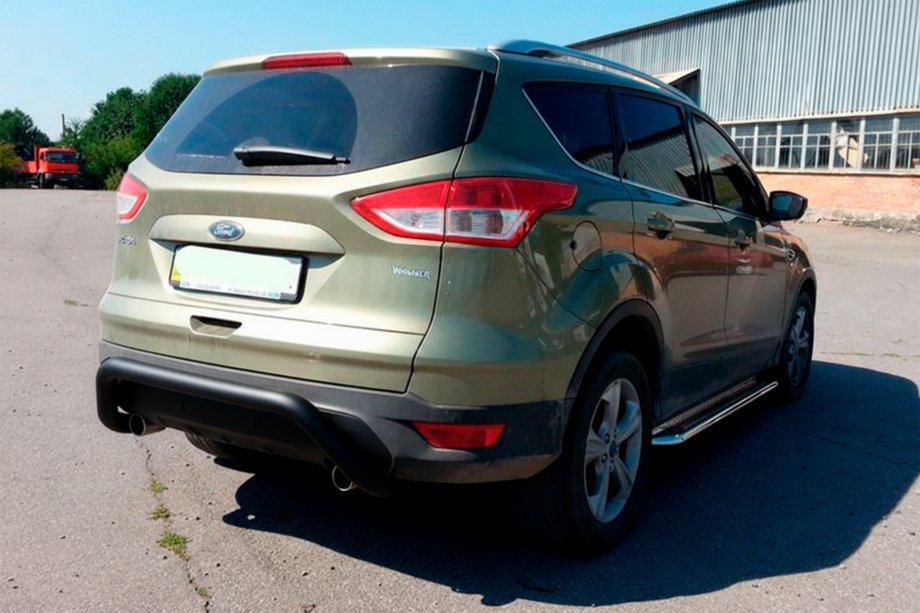 Ford Kuga/Escape 2013–2019 Bakbåge AK007 Black (rostfritt stål) Image