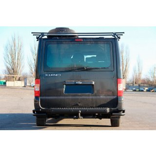 Bakre hörnbågar AK003-Double Black (rostfritt stål) Ford Transit 2000–2014 foto 3