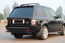 Range Rover III L322 2002–2012 Bakre båge AK002-Dubbel Black (rostfritt stål) foto 3