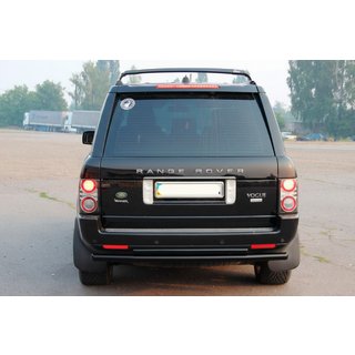 Bakre båge AK002-Dubbel Black (rostfritt stål) Range Rover III L322 2002–2012 foto 2