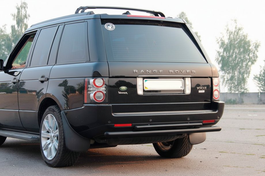 Range Rover III L322 2002–2012 Bakre båge AK002-Dubbel Black (rostfritt stål) Image
