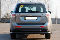 Mitsubishi Outlander 2012–2021 Bakre båge AK004 Black (rostfritt stål) foto 2
