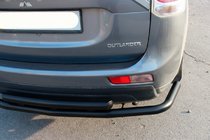 Mitsubishi Outlander 2012–2021 Bakre båge AK004 Black (rostfritt stål) foto 4