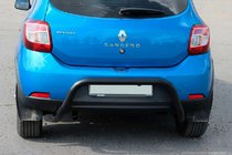 Renault Sandero 2013–2022 Bakbåge AK007 Black (rostfritt stål) foto 5