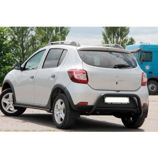 Bakbåge AK007 Black (rostfritt stål) Renault Sandero 2013–2022 foto 3