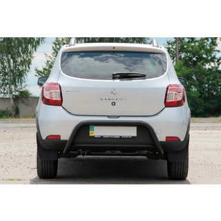 Bakbåge AK007 Black (rostfritt stål) Dacia Sandero 2013–2020 foto 2