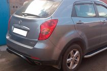 SsangYong Korando 2010–2019 Bakbåge AK007 Black (rostfritt stål) foto 4