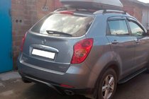 SsangYong Korando 2010–2019 Bakbåge AK007 Black (rostfritt stål) foto 2