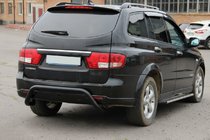 SsangYong Kyron 2005–2014 Bakbåge AK007 Black (rostfritt stål) foto 1