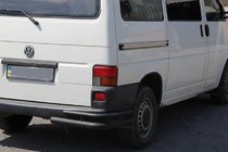 Volkswagen T4 Transporter 1990–2003 Dubbla bakre hörndelar AK003-Double Black (2 st, rostfritt stål) foto 3