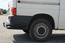 Volkswagen T4 Transporter 1990–2003 Dubbla bakre hörndelar AK003-Double Black (2 st, rostfritt stål) foto 4