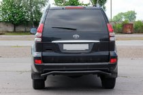 Toyota Land Cruiser Prado 120 2002–2009 Bakre skyddsbåge AK008 Black foto 2