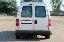 Citroen Jumpy 1996–2007 Bakre dubbla hörnbågar AK003-подвійний Black (rostfritt) foto 3
