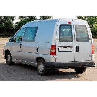 Bakre dubbla hörnbågar AK003-подвійний Black (rostfritt) Citroen Jumpy 1996–2007 foto 4
