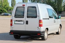 Fiat Scudo 1996–2007 Bakre dubbla hörnbågar AK003-подвійний Black (rostfritt) foto 2