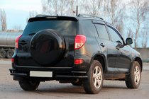 Toyota Rav 4 2006–2013 Bakre hörndelar AK003-double Black (2 st., rostfritt stål) foto 3