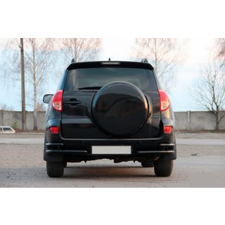 Bakre hörndelar AK003-double Black (2 st., rostfritt stål) Toyota Rav 4 2006–2013 foto 1