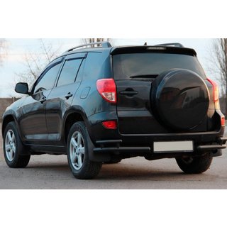 Bakre hörndelar AK003-double Black (2 st., rostfritt stål) Toyota Rav 4 2006–2013 foto 2