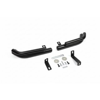 Bakre dubbla hörnbågar AK003-Подвійний Black (rostfritt stål) Hyundai Santa Fe 2 2006–2012 foto 2