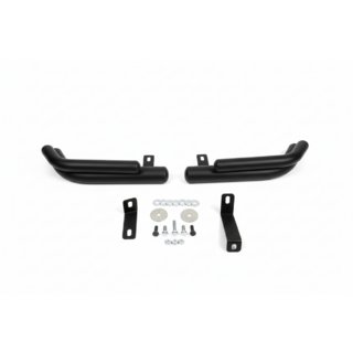 Bakre dubbla hörnbågar AK003-Подвійний Black (rostfritt stål) Hyundai Santa Fe 2 2006–2012 foto 3