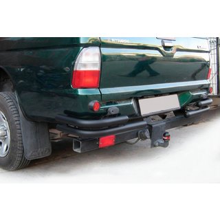 Bakre hörn AK003-Double Black (2 st, rostfritt stål) Mitsubishi L200 1996–2006