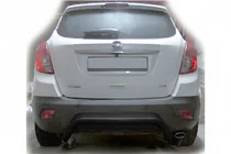 Opel Antara 2006–2017 Bakre båge AK007-2 Black (rostfritt stål) foto 1