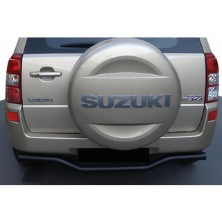 Bakre skyddsbåge AK005-1 Black (rostfritt stål) Suzuki Grand Vitara 2005–2017