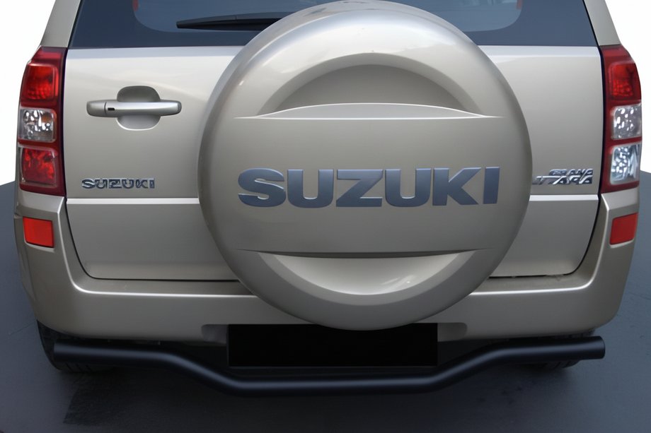 Suzuki Grand Vitara 2005–2017 Bakre skyddsbåge AK005-1 Black (rostfritt stål) Image