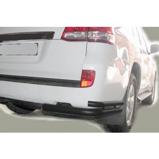 Bakre hörnskydd AK003-Double Black (2 st, rostfritt stål) Toyota Land Cruiser 200 2007–2021