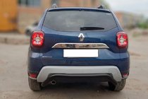 Renault Duster 2018–2024 Bakre skyddsbåge AK007 Black (rostfritt stål) foto 2