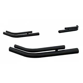 Bakre dubbla hörnbågar AK003-double Black (2 st, rostfritt stål) Chery Tiggo 1 2005–2016