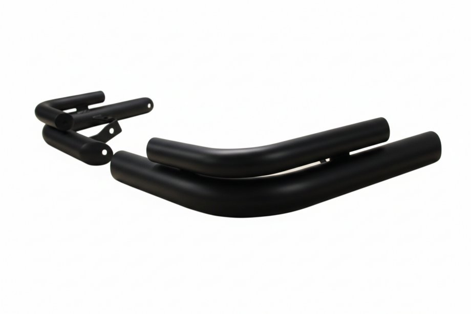 Mercedes Sprinter W901/902/903/904/905 1995–2006 Bakre dubbla hörnbågar AK003-double Black (2 st, rostfritt stål) Image