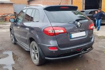 Renault Koleos 2008–2016 Bakre skyddsbåge AK002-1 Black (rostfritt stål) foto 4