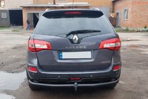 Renault Koleos 2008–2016 Bakre skyddsbåge AK002-1 Black (rostfritt stål) foto 3