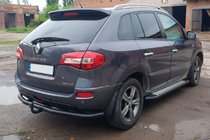 Renault Koleos 2008–2016 Bakre skyddsbåge AK002-1 Black (rostfritt stål) foto 2