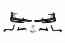 Nissan X-trail T31 2007–2014 Bakre hörnbågar AK003-Double Black (2 st, rostfritt stål) foto 4