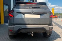 Renault Duster 2024– Bakre skyddsbåge AK007 Black (rostfritt stål) foto 1
