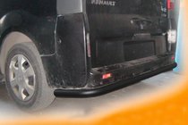 Nissan Primastar 2002–2014 Bakre skyddsbåge AK005 Black (rostfritt stål) foto 2