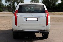 Mitsubishi Pajero Sport 2015– Bakre skyddsbåge AK005 Black (rostfritt stål) foto 6