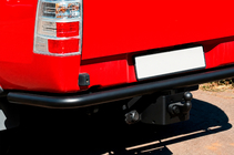 Ford Ranger 2007–2011 Bakre skyddsbåge AK005 Black (rostfritt stål) foto 2