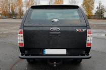 Ford Ranger 2007–2011 Bakre skyddsbåge AK005 Black (rostfritt stål) foto 4