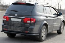 SsangYong Kyron 2005–2014 Bakre rollbar AK005 Black (rostfritt stål) foto 3