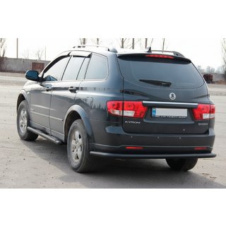 Bakre rollbar AK005 Black (rostfritt stål) SsangYong Kyron 2005–2014 foto 1