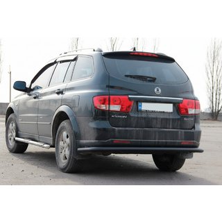 Bakre rollbar AK005 Black (rostfritt stål) SsangYong Kyron 2005–2014 foto 2