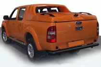 Ford Ranger 2011–2022 Bakre skyddsbåge AK005 Black (2011-2018, rostfritt) foto 5