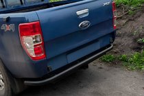 Ford Ranger 2011–2022 Bakre skyddsbåge AK005 Black (2011-2018, rostfritt) foto 1