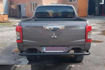 Fiat Fullback 2016– Bakre skyddsbåge AK005 Black (rostfritt stål) foto 3