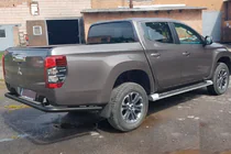 Fiat Fullback 2016– Bakre skyddsbåge AK005 Black (rostfritt stål) foto 4